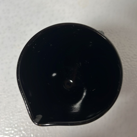 Vintage Black Glass Creamer from France - Picture 5 of 6